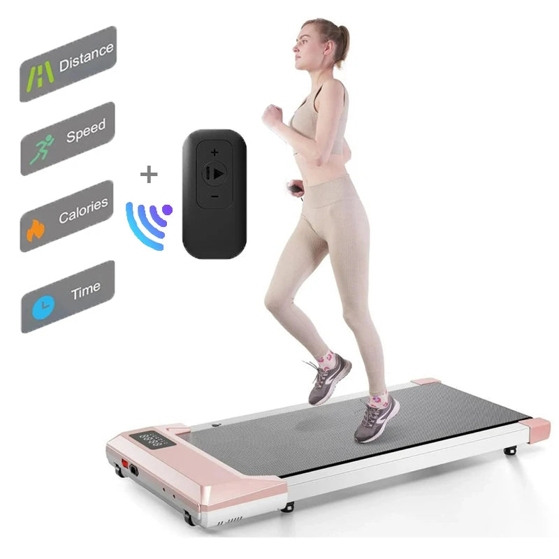 Elektrisches Laufband 2in1 – Tragbar, rutschfeste 5-Schicht-Pedale, für Zuhause & Büro