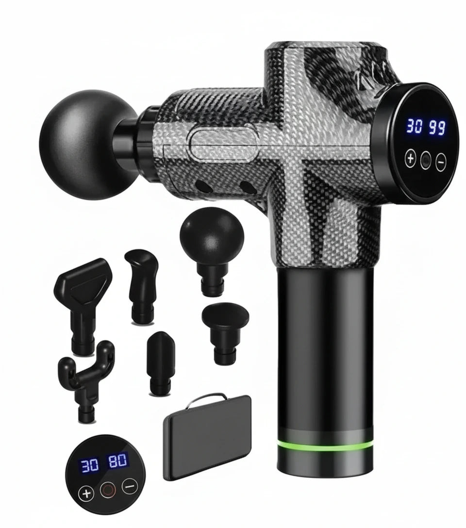 Massagepistole 30 Stufen – Tiefenmassage für Muskeln, Nacken & Körper, leise