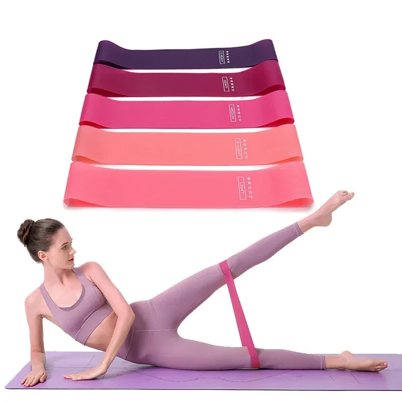 Elastische Widerstandsbänder für Fitness & Yoga