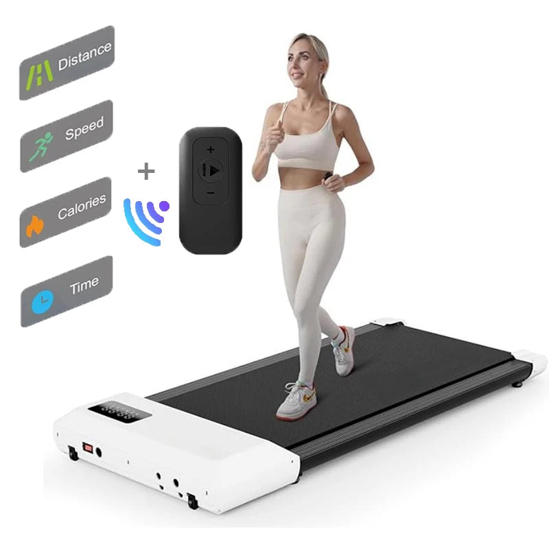 Elektrisches Laufband 2in1 – Tragbar, rutschfeste 5-Schicht-Pedale, für Zuhause & Büro