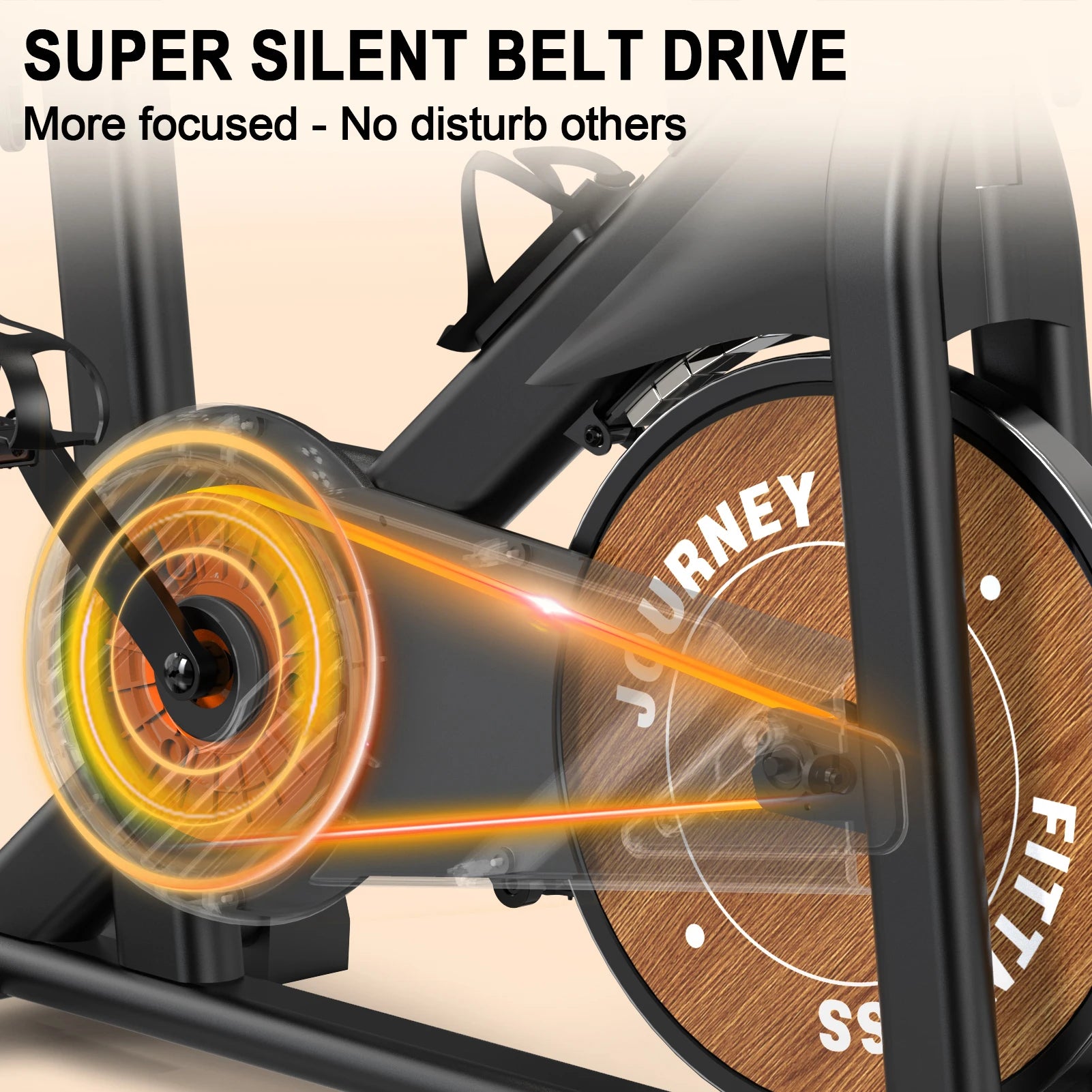 MettleMatic Magnet-Ergometer – Fitnessbike mit Bluetooth & LCD